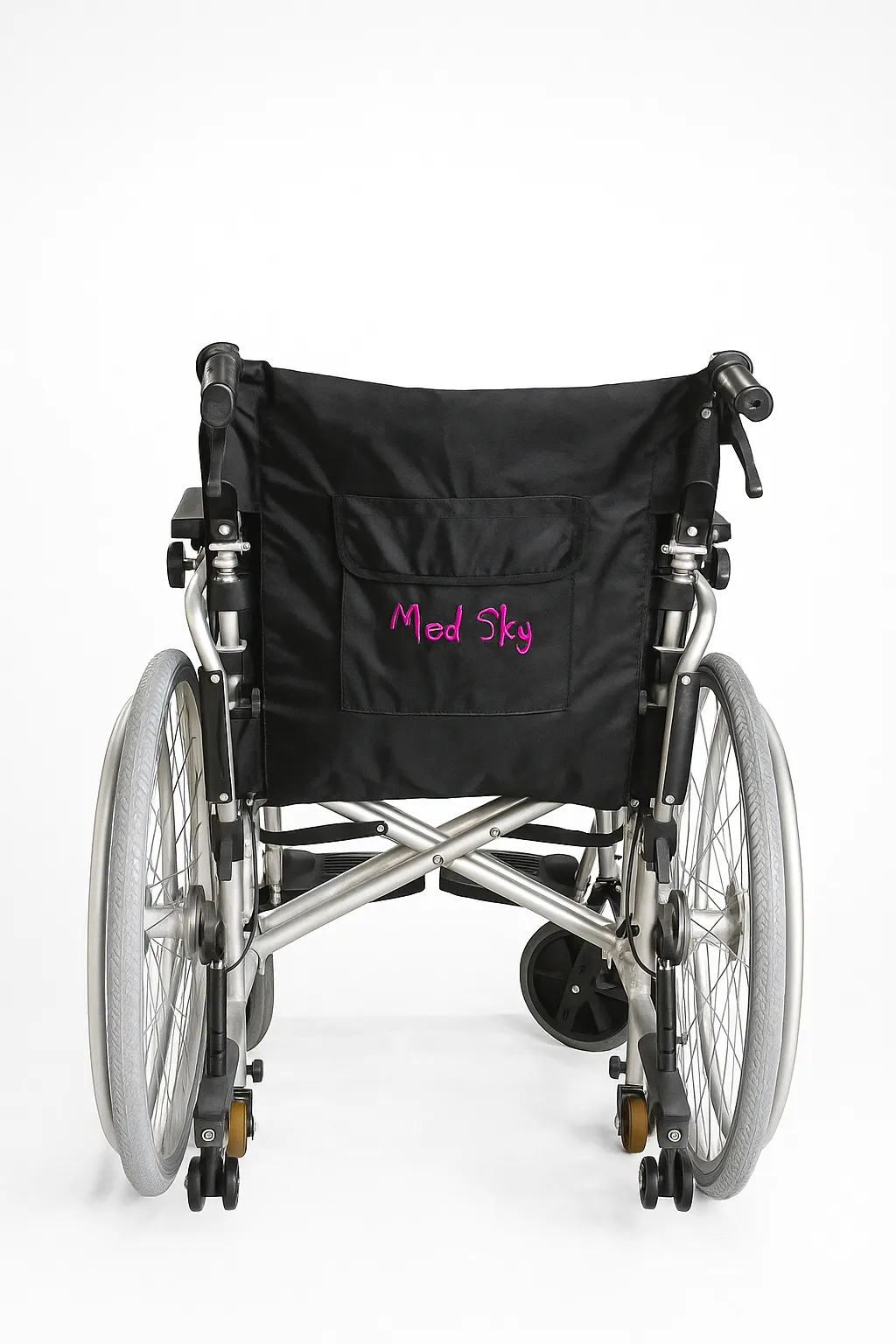 ویلچر اورسایز 951 Med sky (هشت چرخ - پینی) - تصویر 6