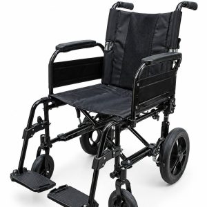 ویلچر مسافرتی سبک و تاشو AL863-12 ترمز دار سایز X46